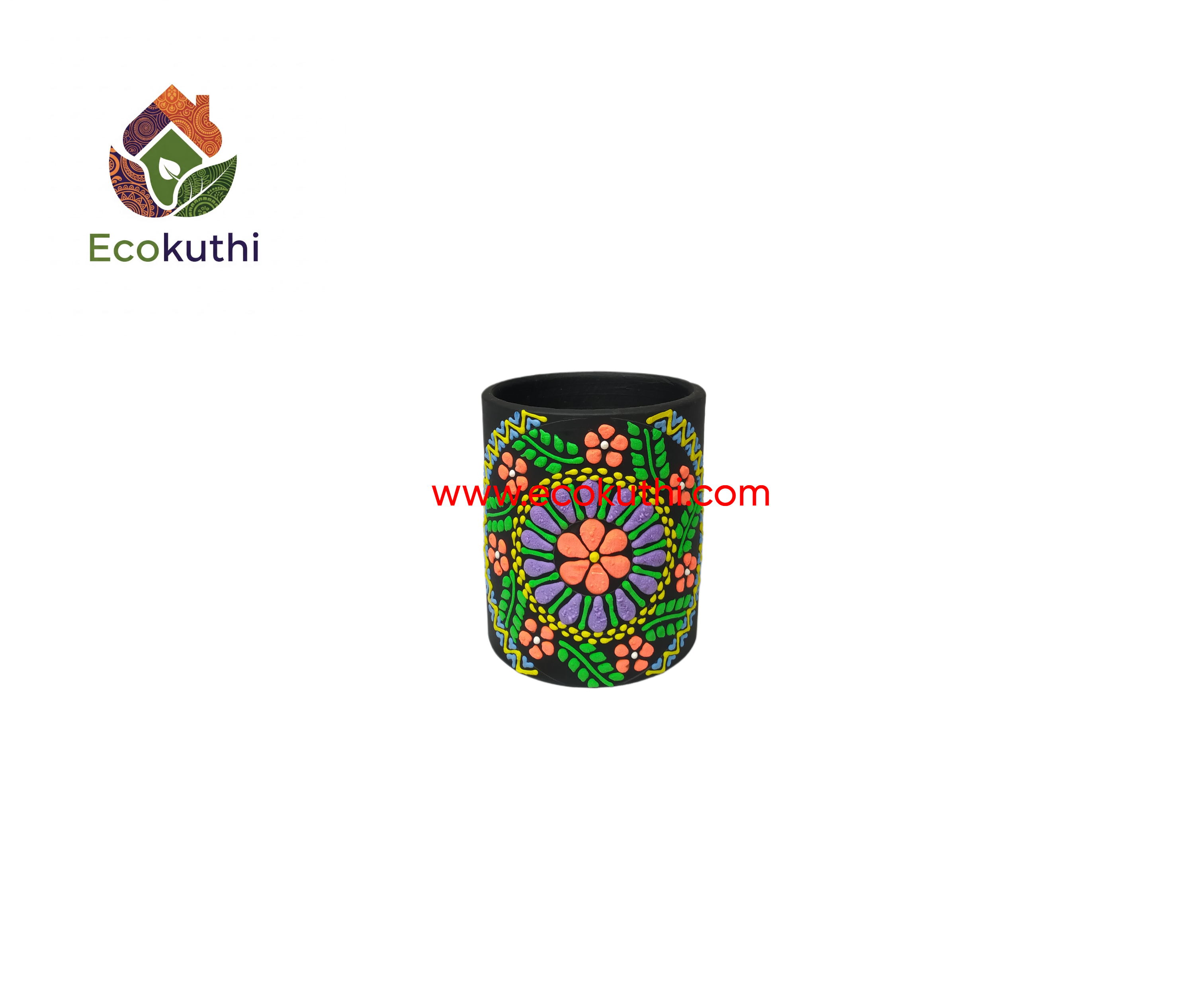 Clay Tub or Pencil holder of Ambuse Design