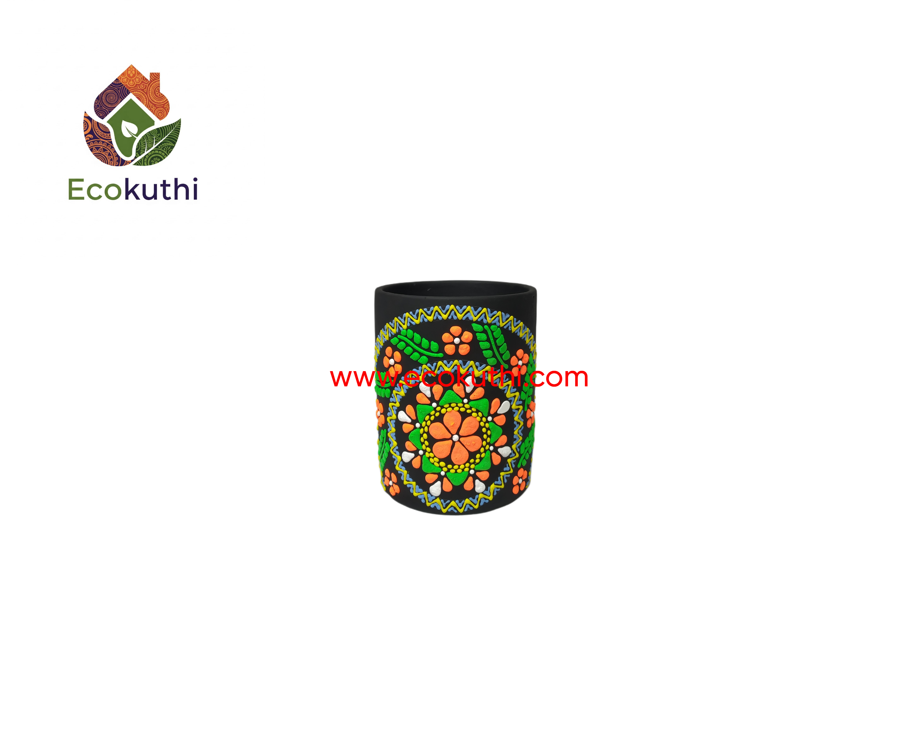 Clay Tub or Pencil holder of Ambuse Design