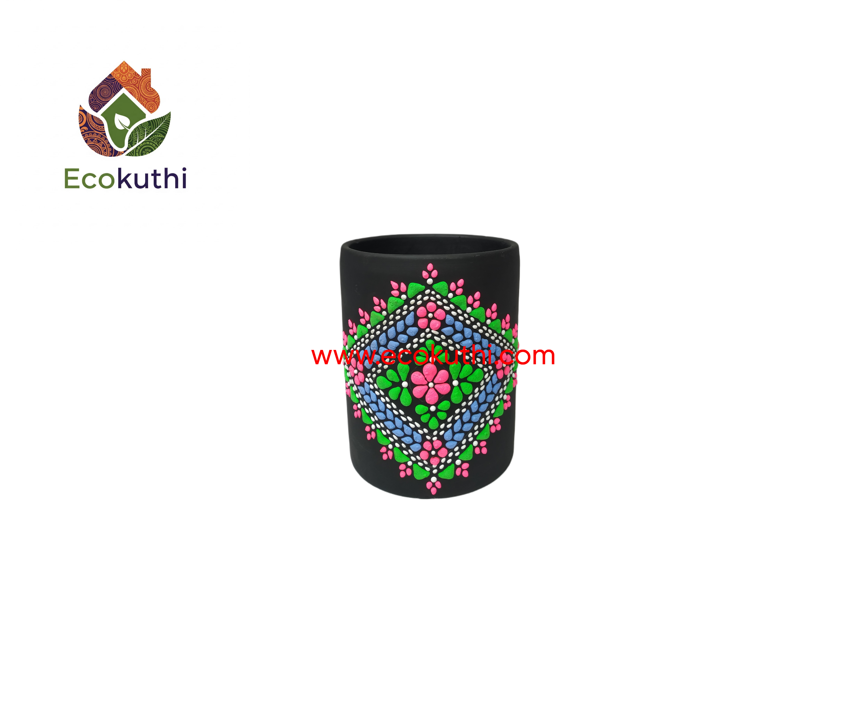 Clay Tub or Pencil holder of Ambuse Design