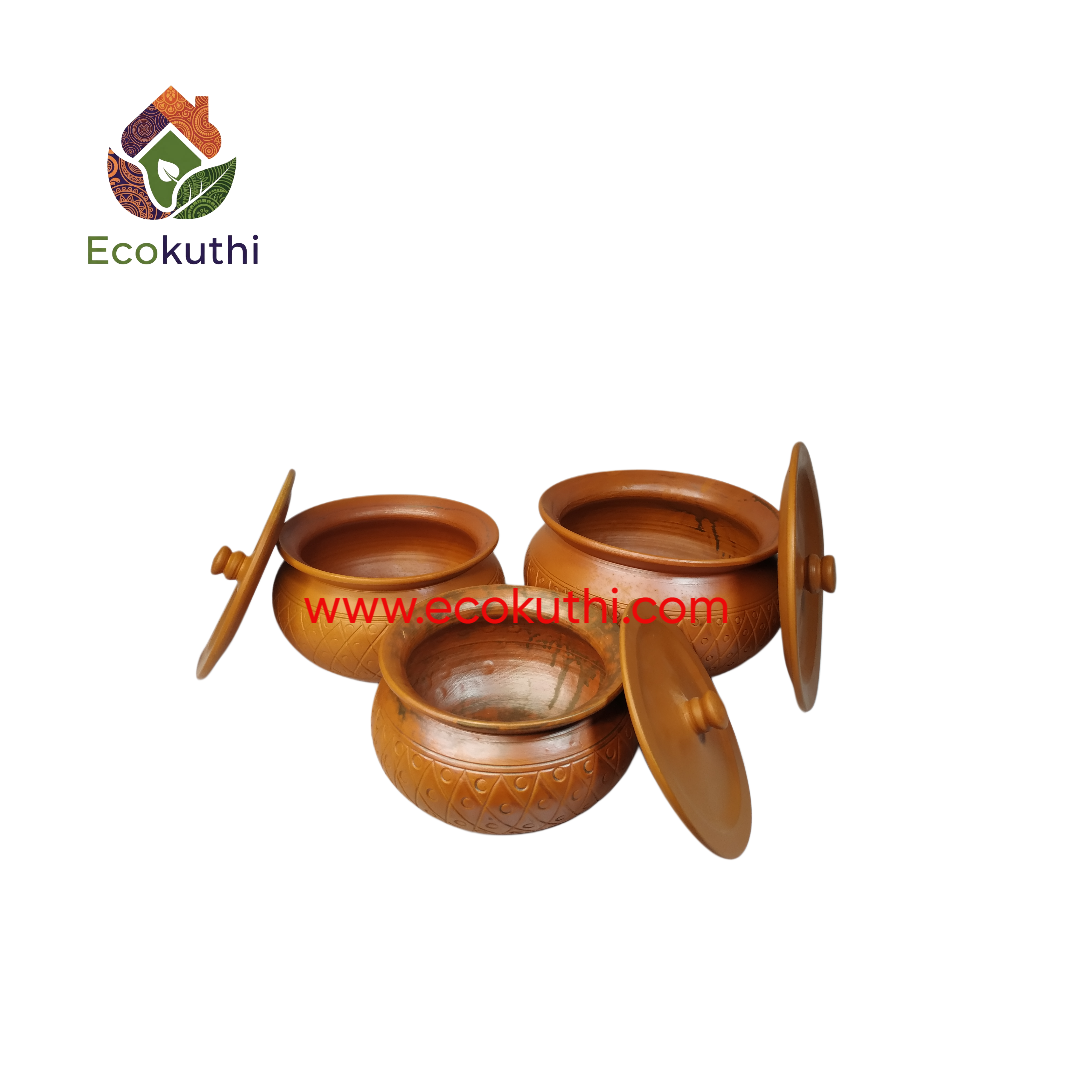 Clay Curry serving bowl with lid Anarosh ( P ) Design