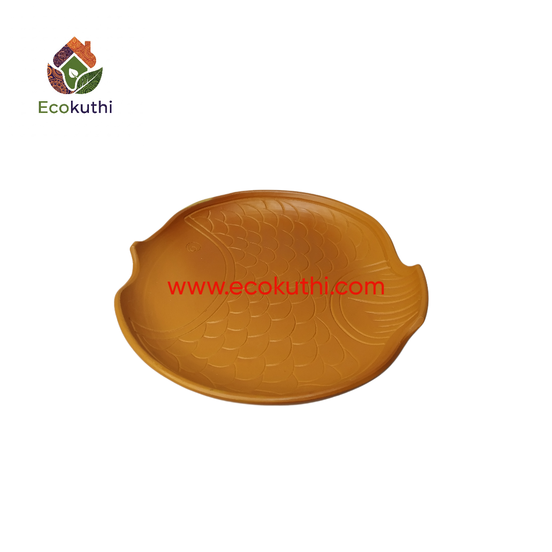 Clay Fish Serving tray or Dish
