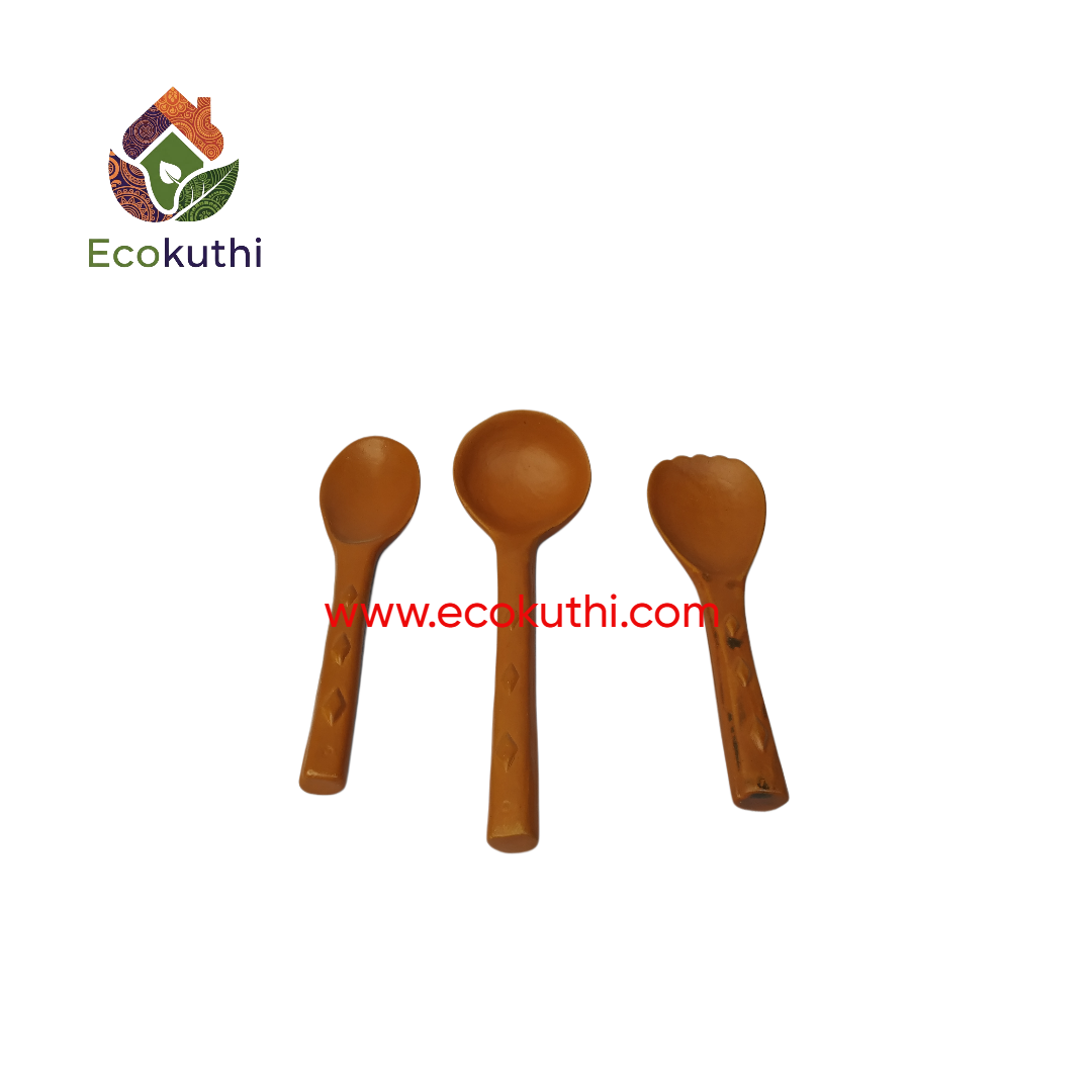 Clay Spoon set