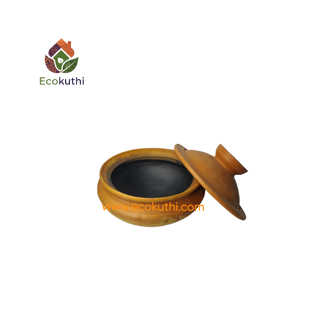 Clay Curry Cooking Pot with Lid