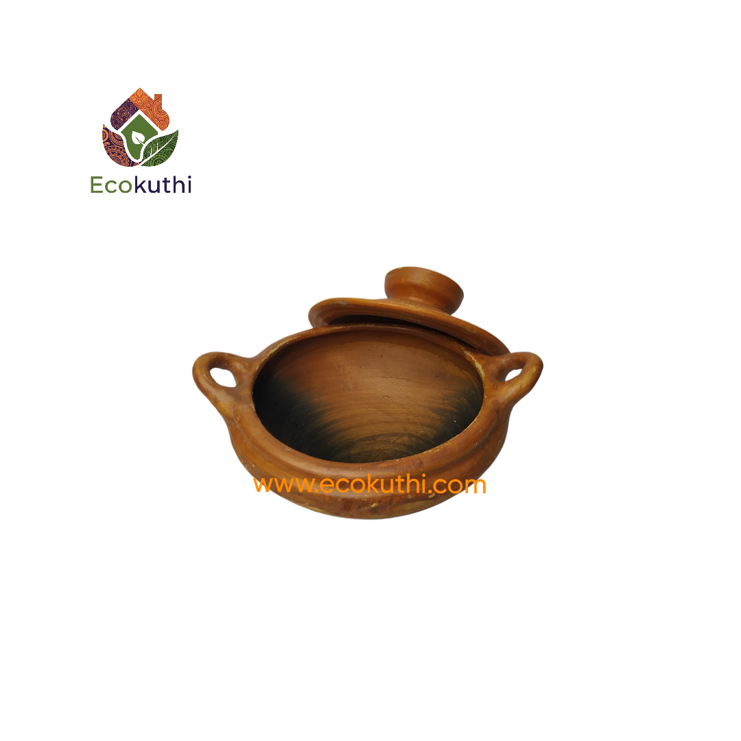 Curry Cooking Pan with Lid ( M)