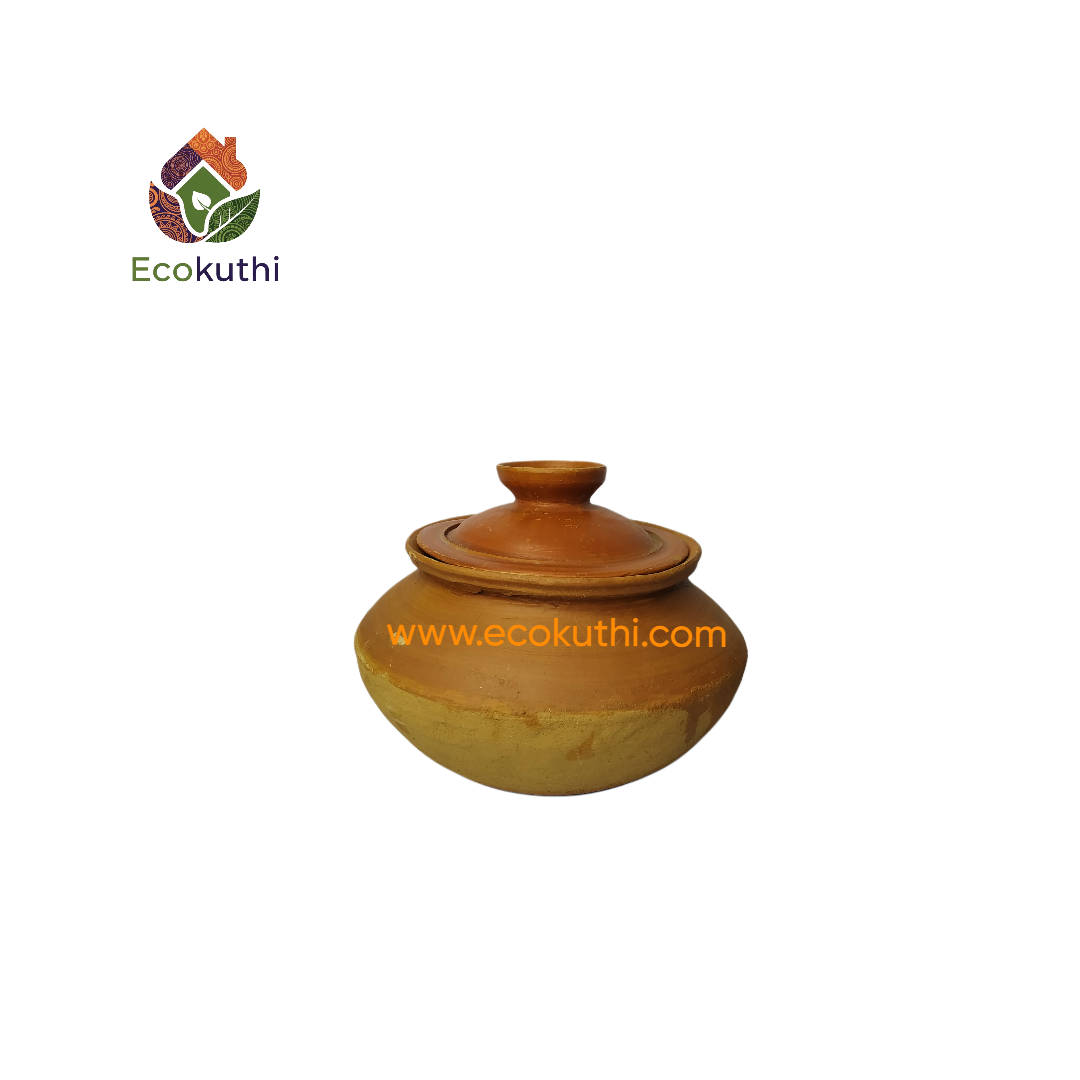 Clay Handi Cooking Pot For 1kg to 1.5kg