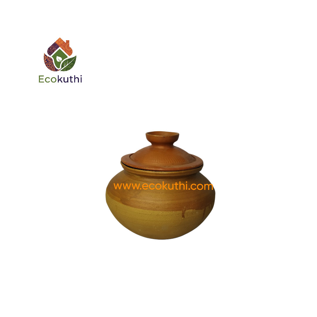 Clay Handi Cooking Pot For 2kg to 2.5kg