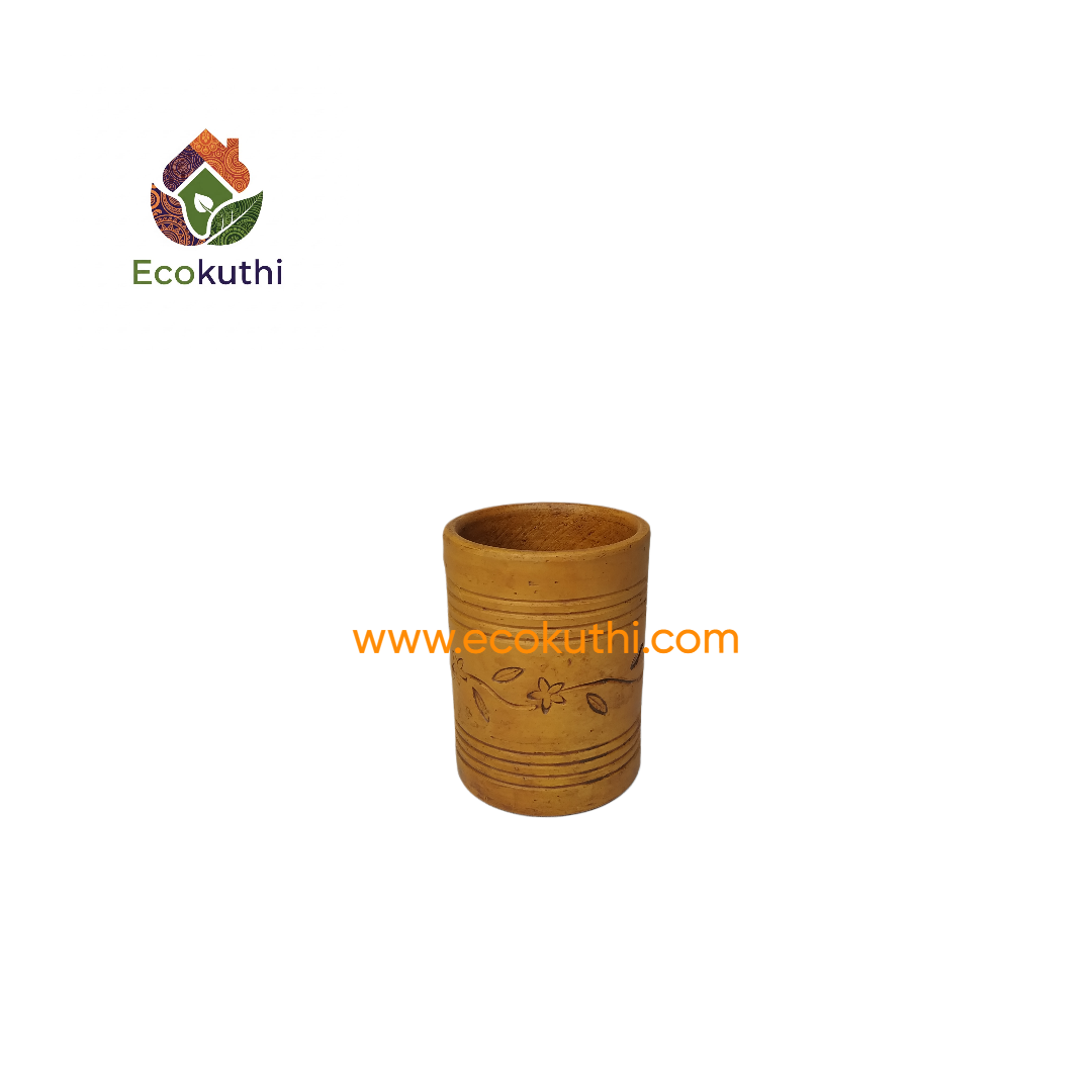 Clay Mini Tub Lota Design