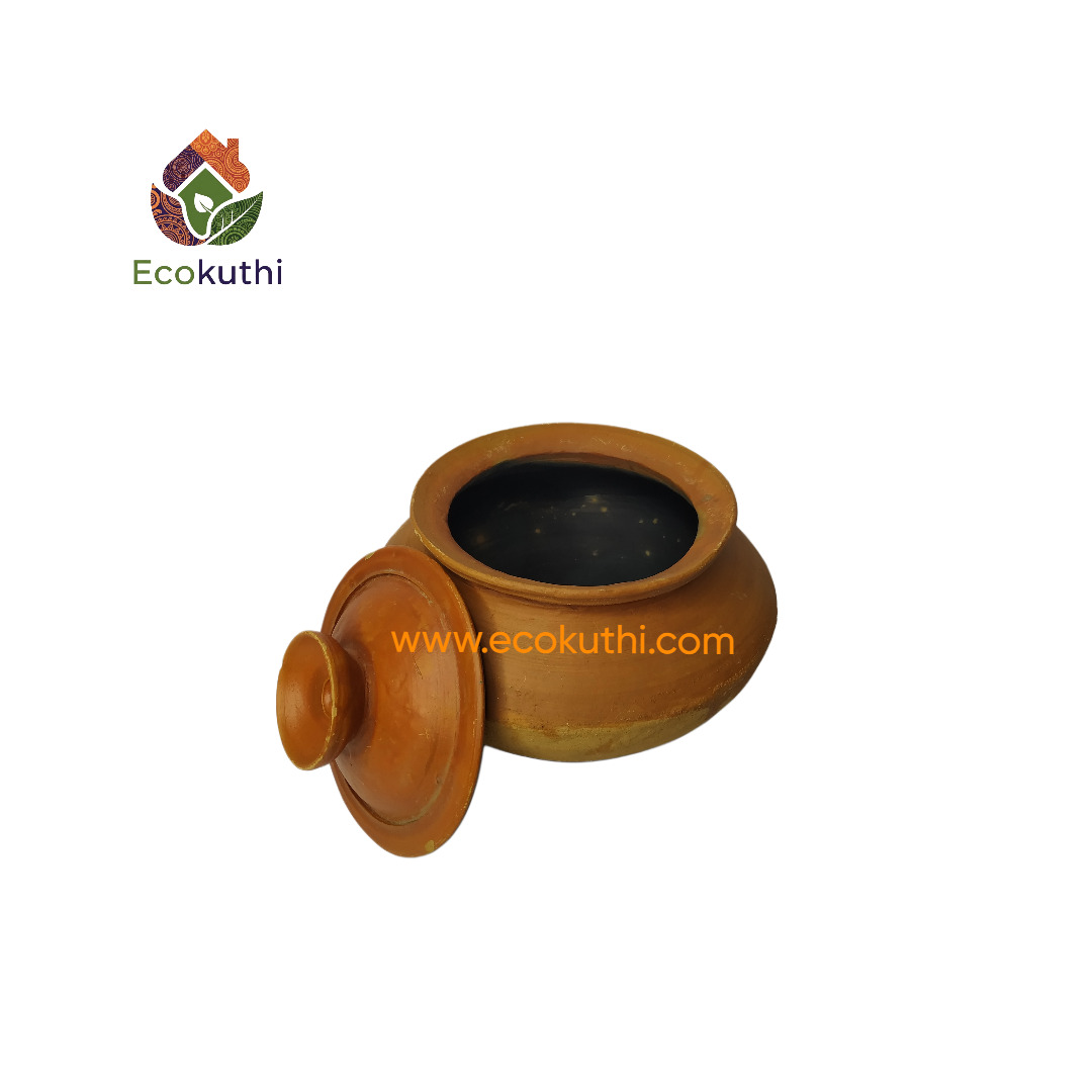 Premium Large Clay Handi & Dum Biryani Pot - ২ কেজি মাংসের হান্ডি বিফ ও দম বিরিয়ানি রান্নার বড় মাটির পাতিল